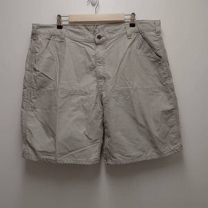 Carhartt Tan Mens Flat Front Casual Shorts Size 40